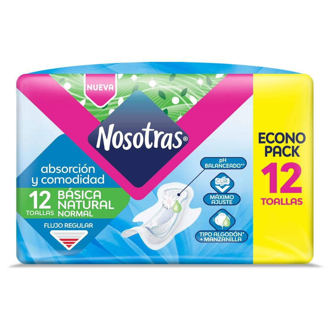 TOALLAS SANITARIAS BASICA ALAS NOSOTRAS