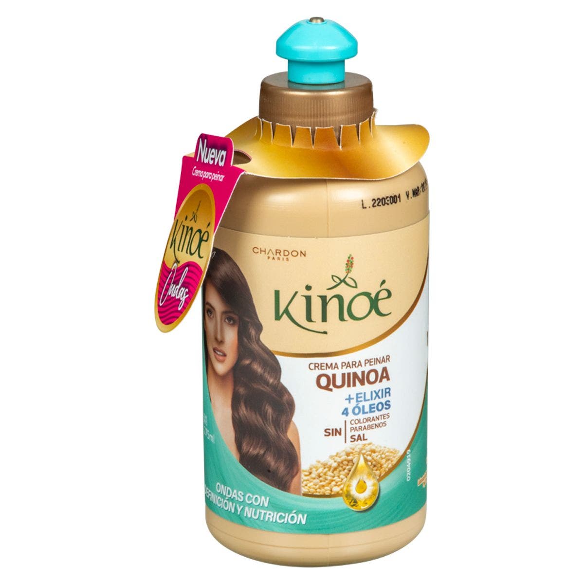 CREMA DE PEINAR RISOS QUINOA ELIXIR KINO