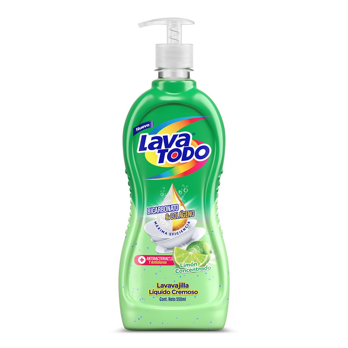LAVAVAJILLA LIQUIDO BOTELLA LIMON LAVA T