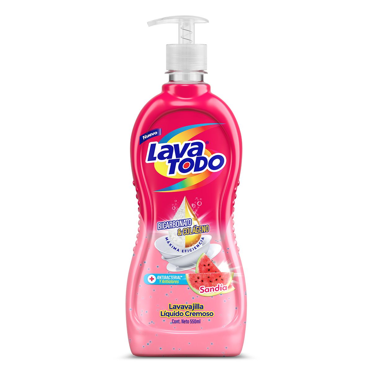 LAVAVAJILLA LIQUIDO BOTELLA SANDIA LAVA