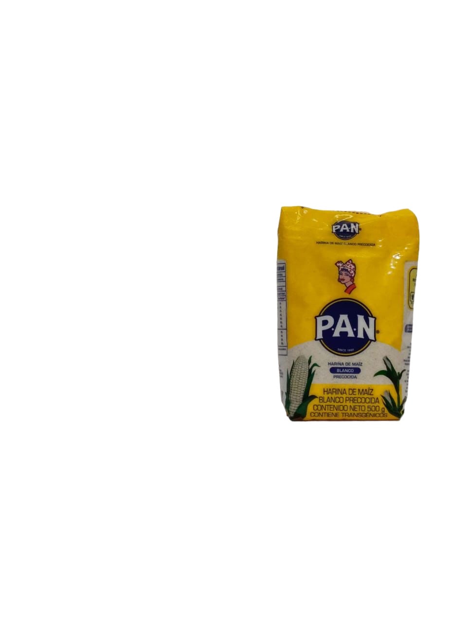 HARINA DE MAIZ BLANCO PRECOCIDA MARCA PA