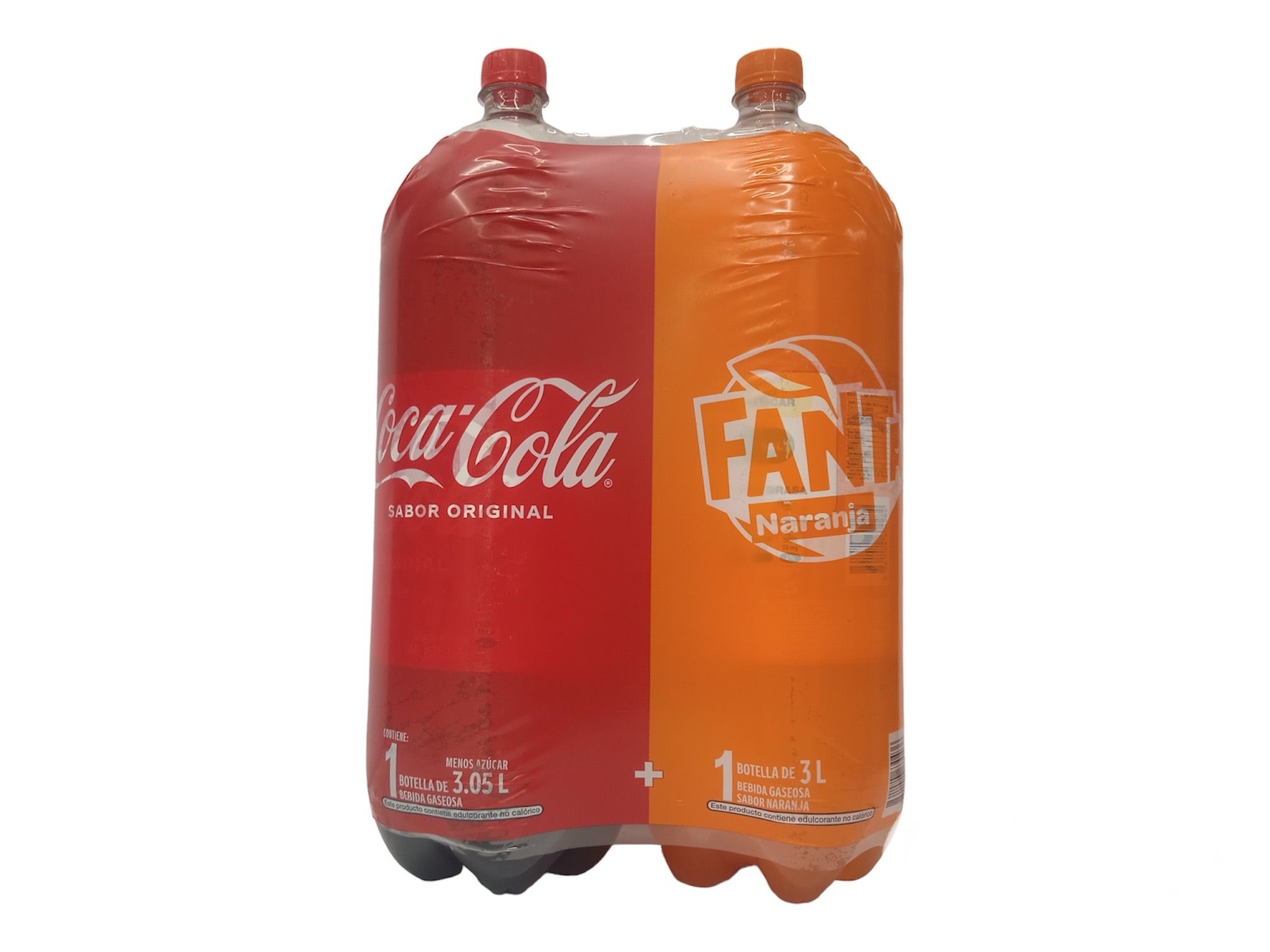 COCA COLA PACK ORIGINAL&FANTA 3L