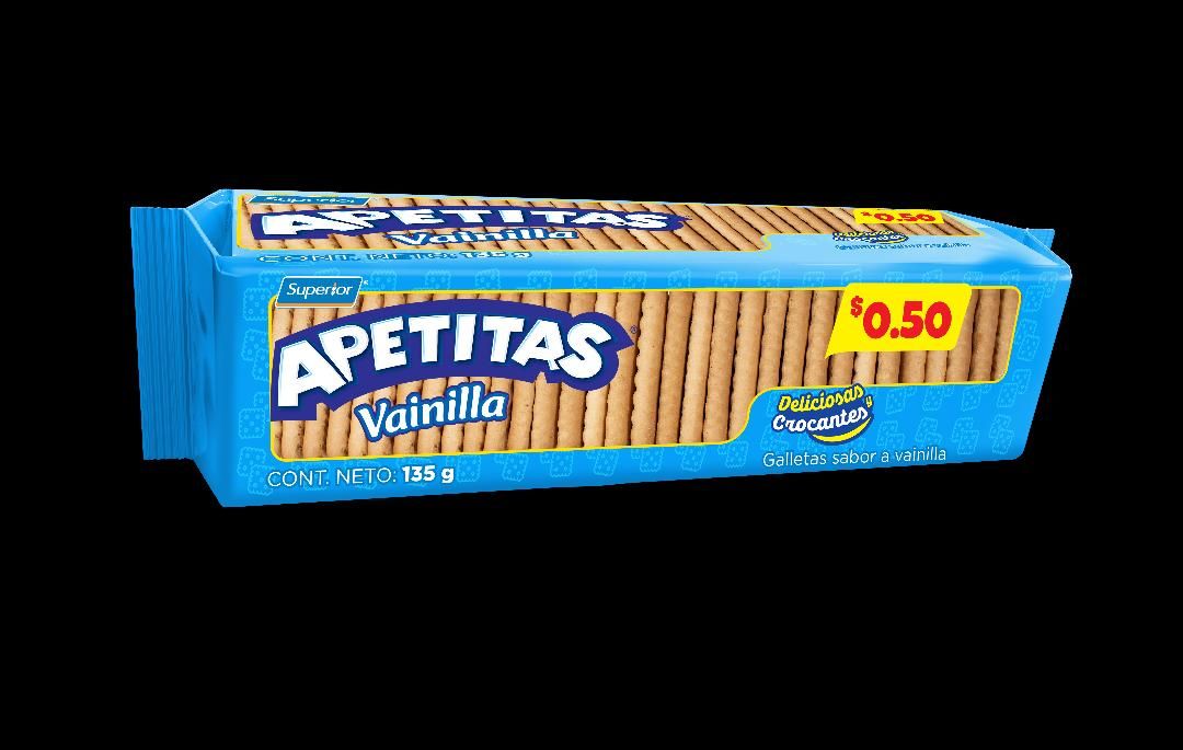APETITAS TACO VAINILLA 28X135GR
