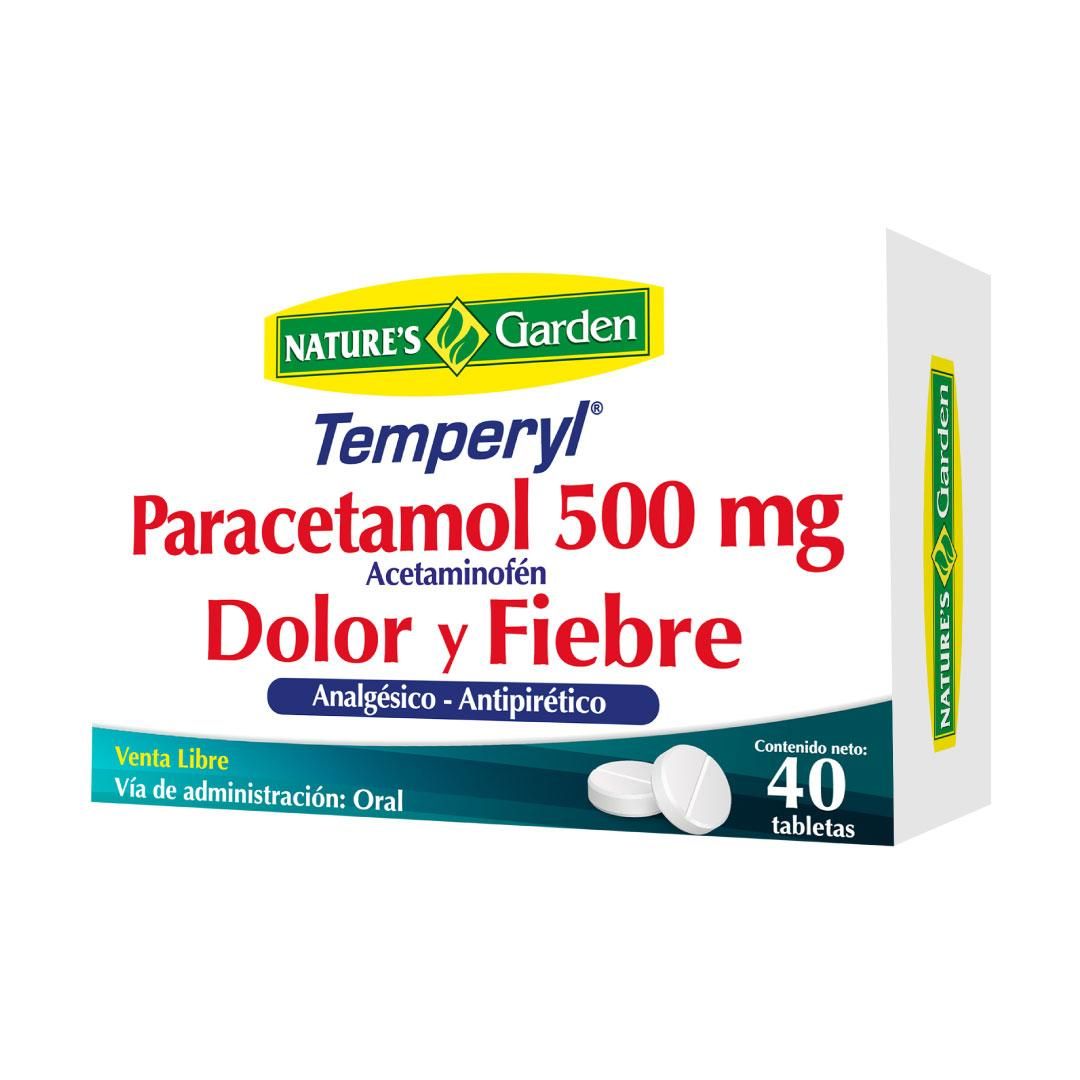 TEMPERYL 500 MG TABLETA CAJA X 40