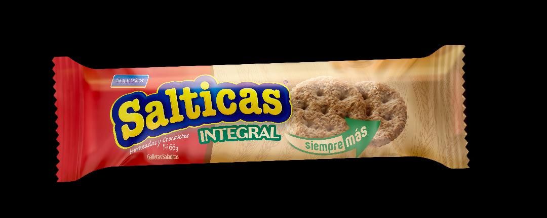GALLETA SALTICAS INTEGRAL SUPERIOR 66GR