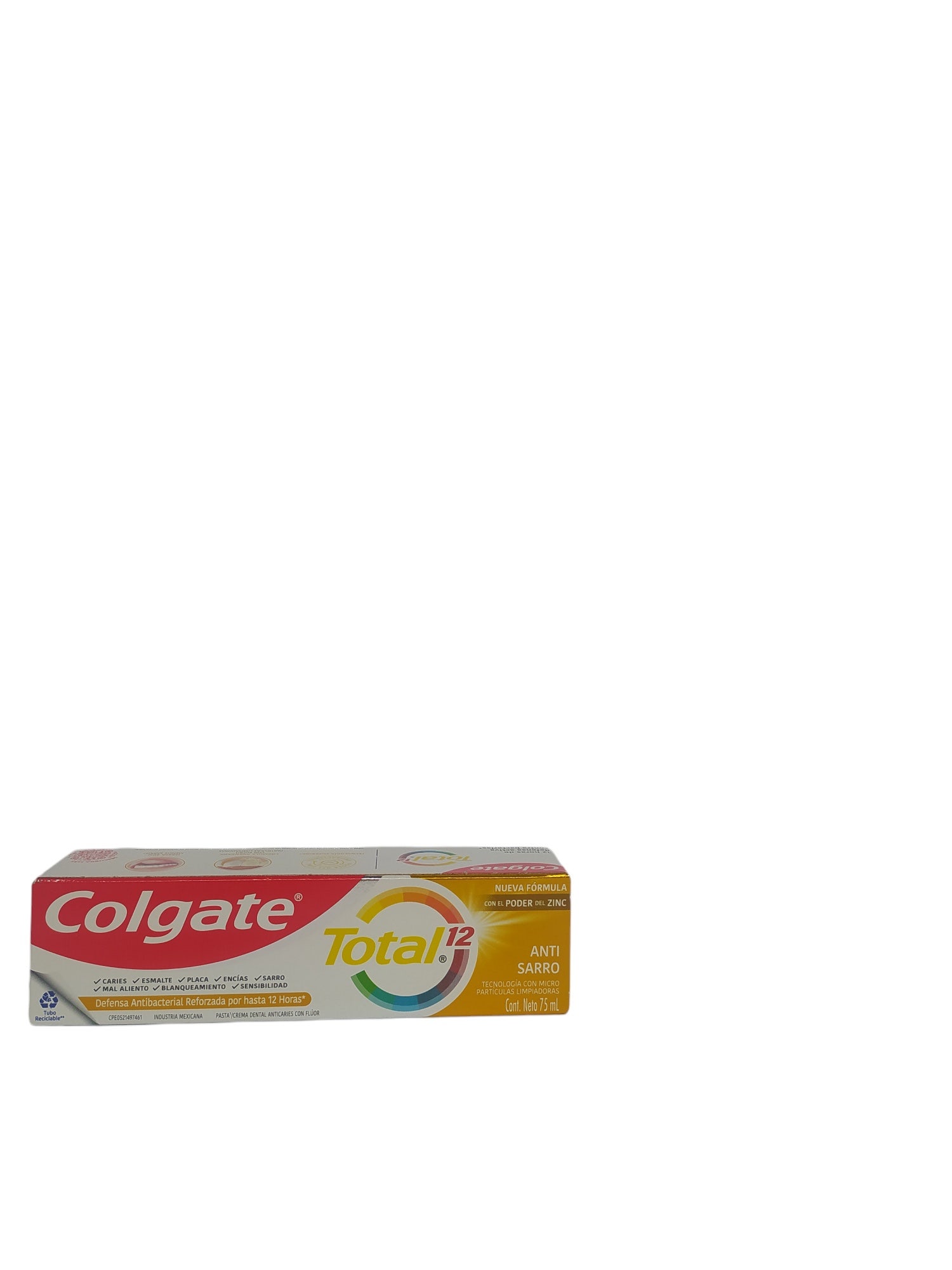 CREMA DENTAL T12 ANTISARRO COLGATE 75ML