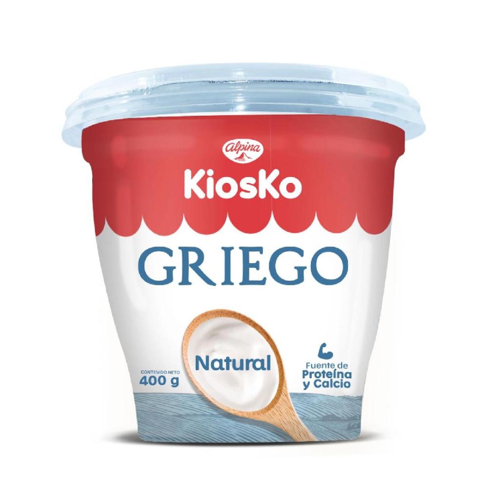 YOGURT GRIEGO NATURAL KIOSKO 400GR