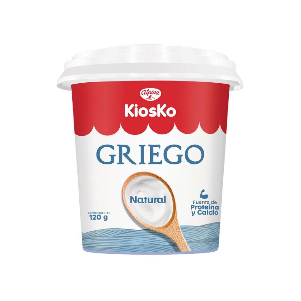 YOGURT GRIEGO NATURAL KIOSKO 120GR