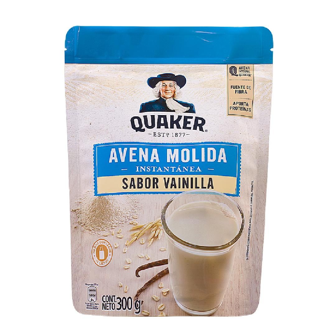 AVENA MOLIDA SABOR VAINILLA QUAKER 300G