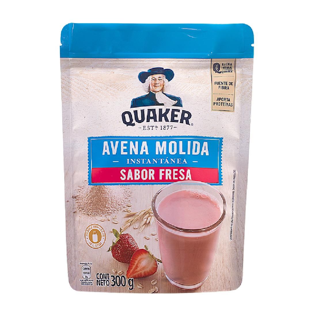 AVENA MOLIDA SABOR FRESA QUAKER 300G