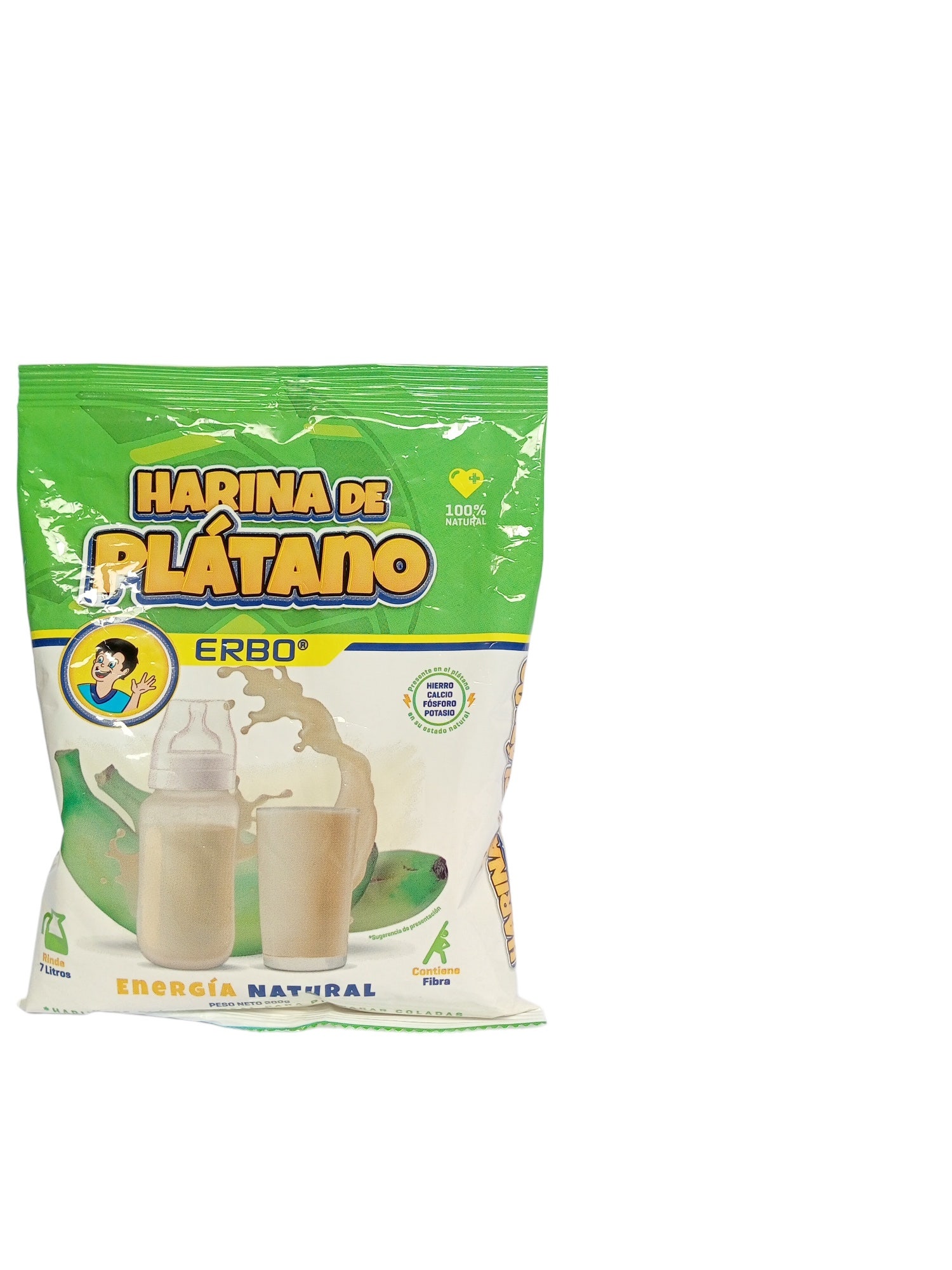 HARINA DE PLATANO ERBO 200 GRAMOS