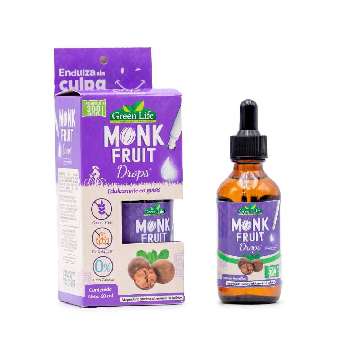 EDULCORANTE EN GOTAS MONK FRUIT 60ML