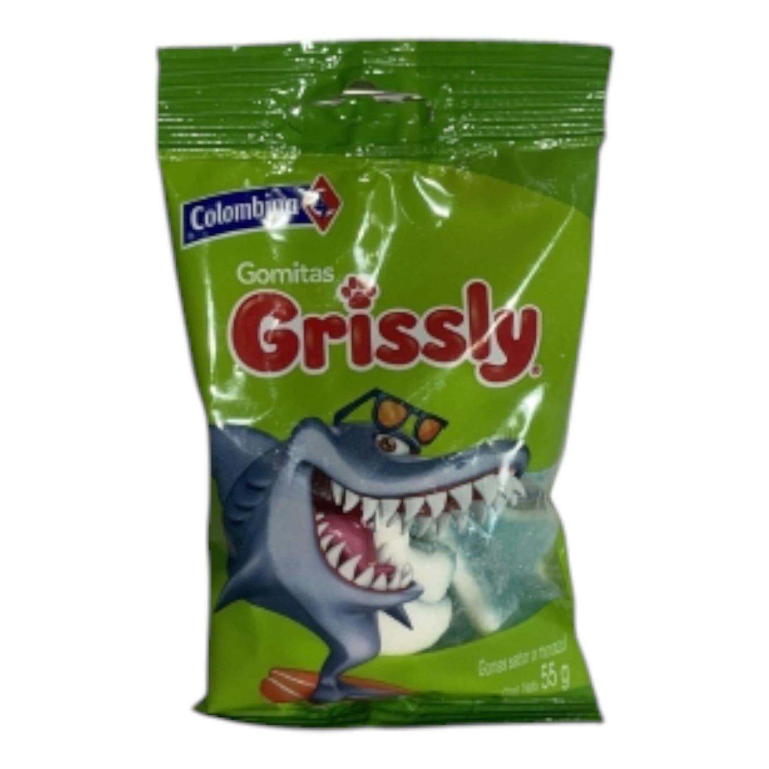 GOMITAS GRISSLY SNACK TIBURON 55G