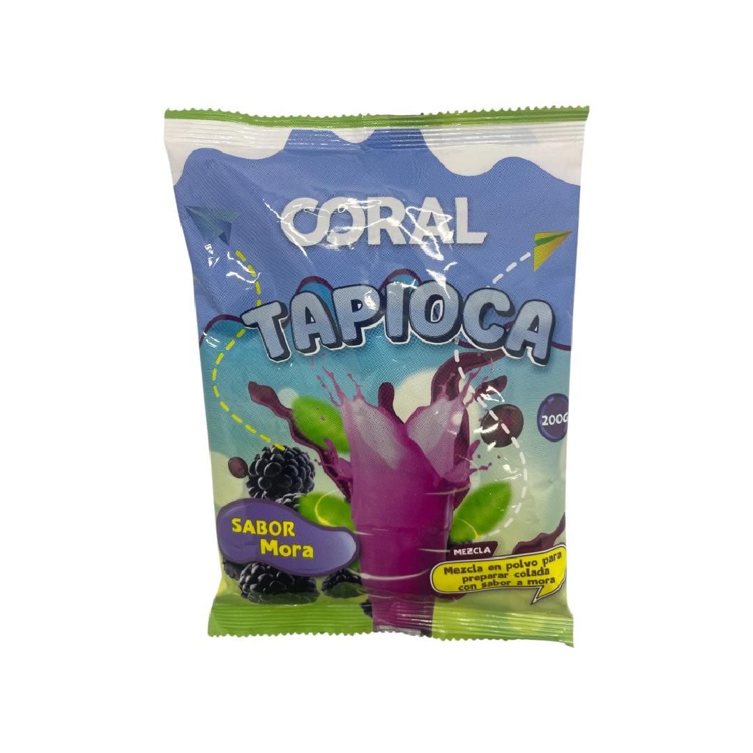 TAPIOCA DE MORA CORAL 200GR