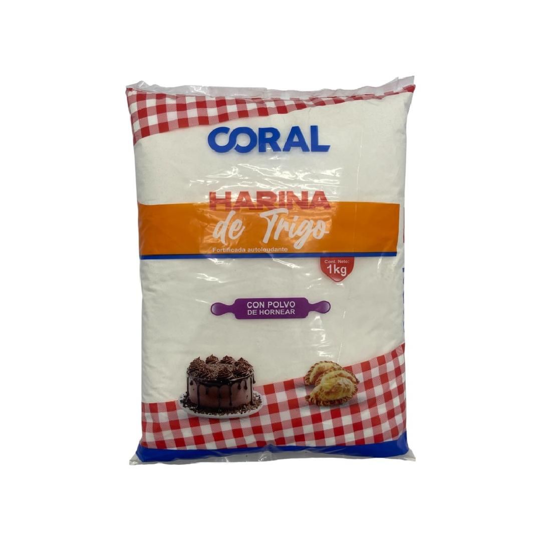 HARINA DE TRIGO CON POLVO CORAL 1KG