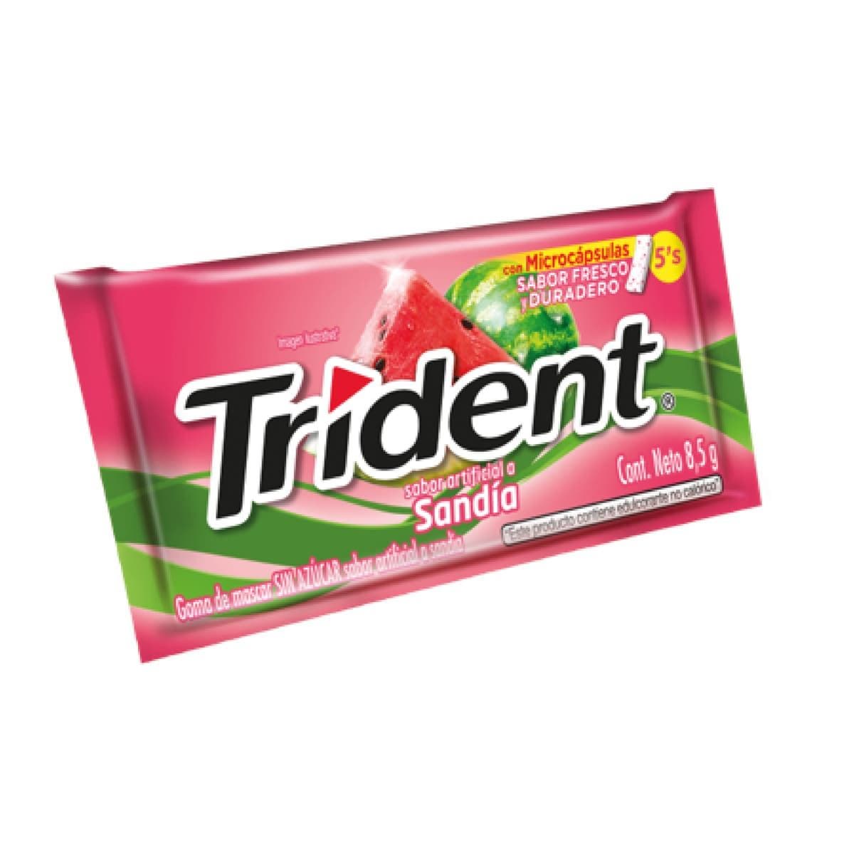 CHICLE TRIDENT SPLASH SANDIA LIMON 17.1G