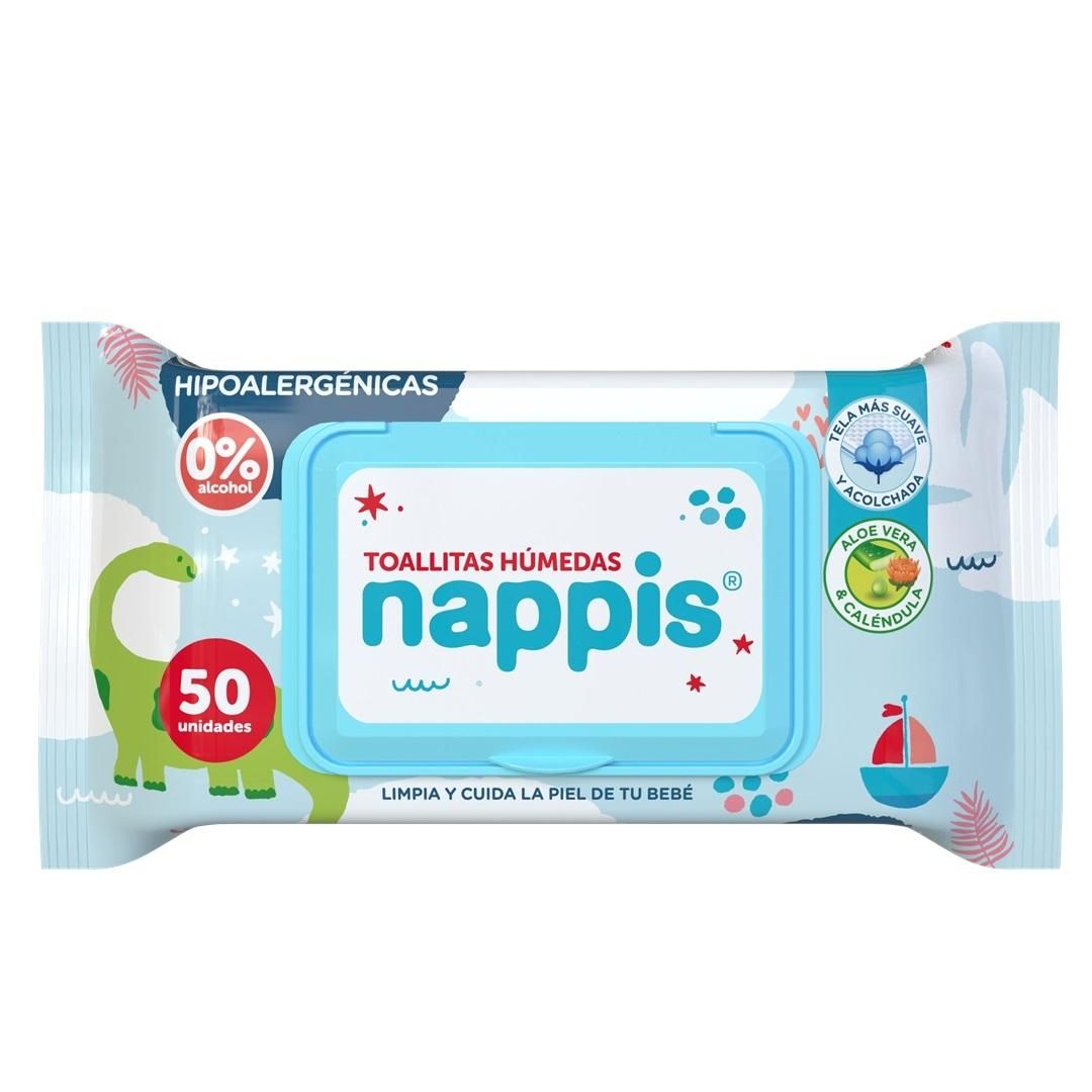 TOALLAS HUMEDAS NAPPIS FISHER PRICE X50