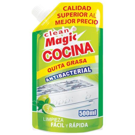 LIMPIADOR CLEAN MAGIC COCINA DOYPACK 500