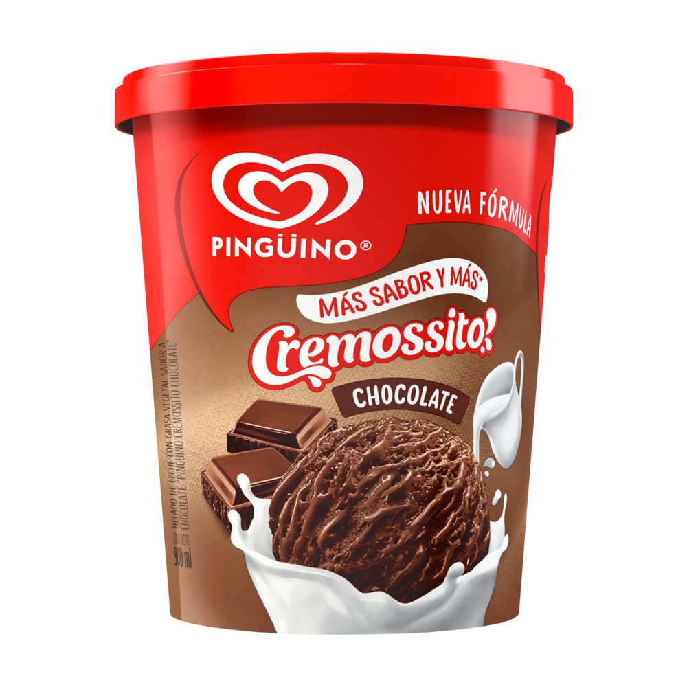 HELADO PINGUINO CREMOSSITO CHOCOLATE 900