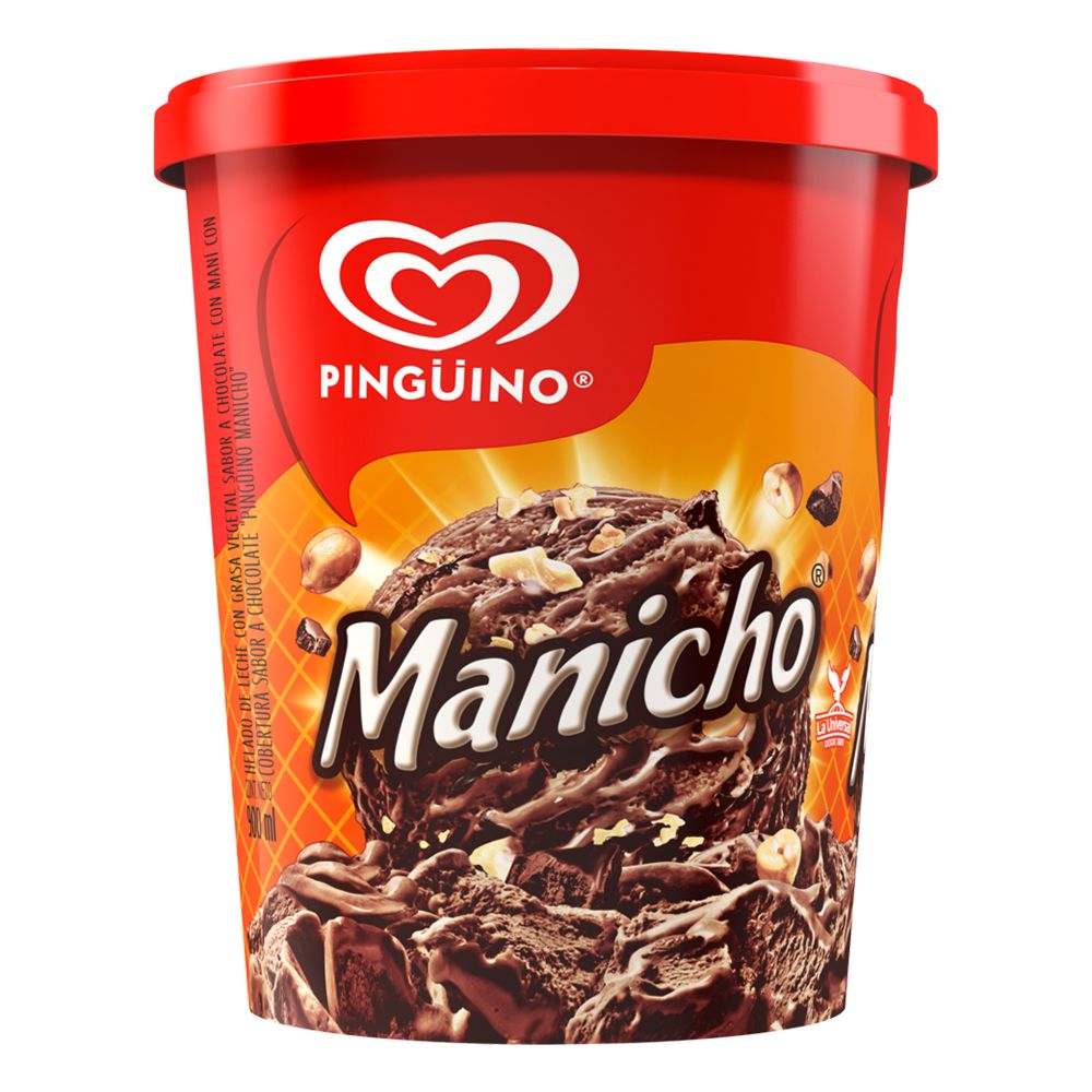 HELADO PINGUINO MANICHO 900ML