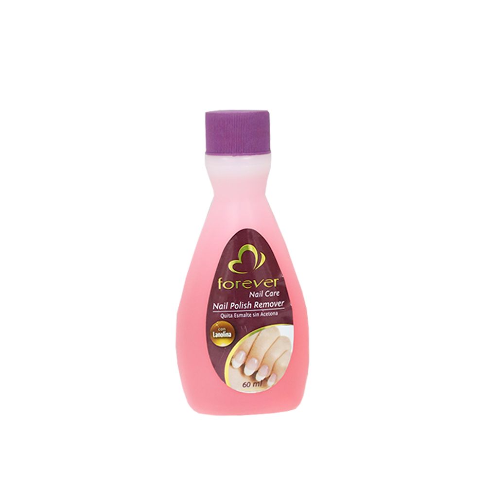 QUITA ESMALTE LANOLINA FOREVER 60ML