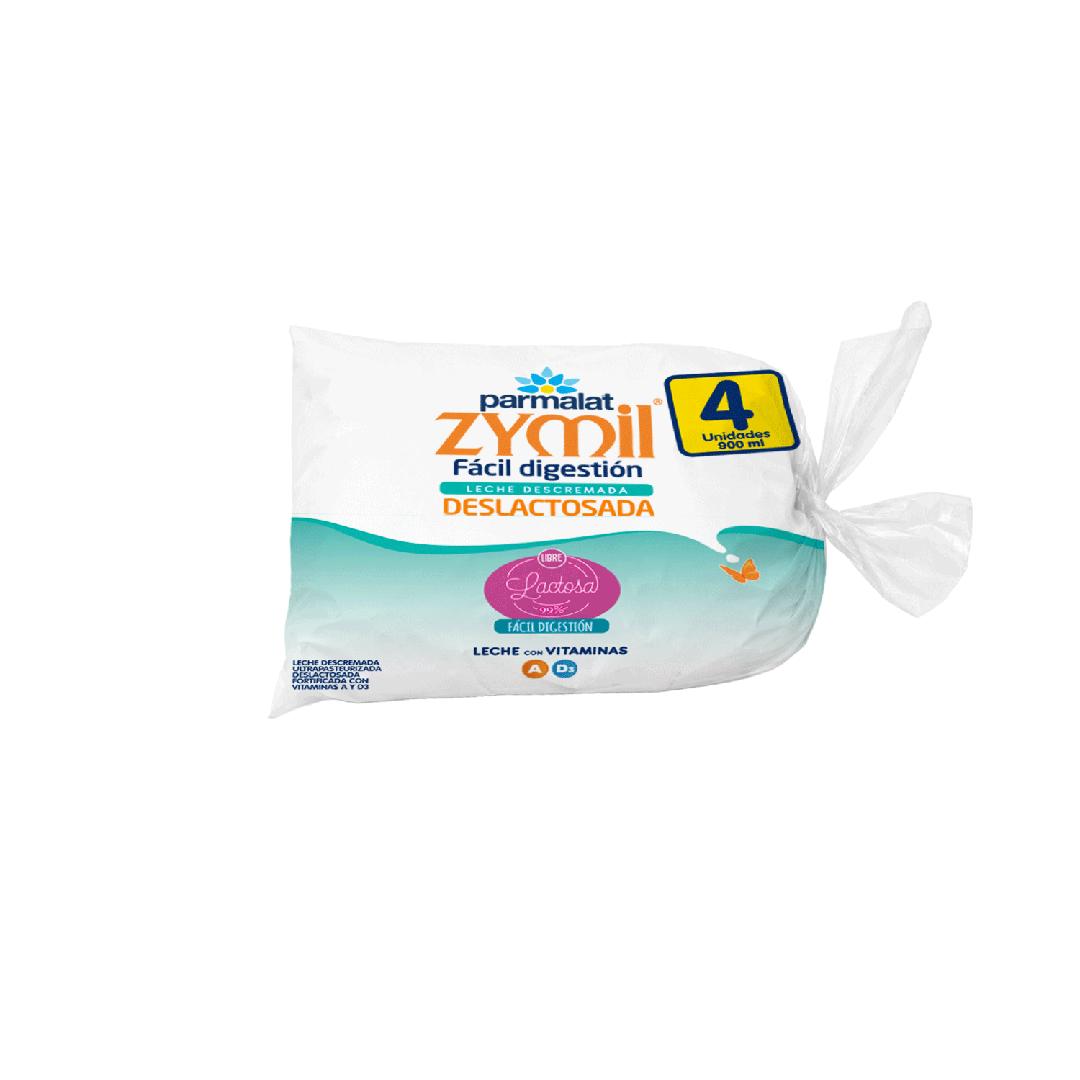 LECHE PARMALAT DESCREM 4-PACK ZYMIL 900ML CORRUGADO