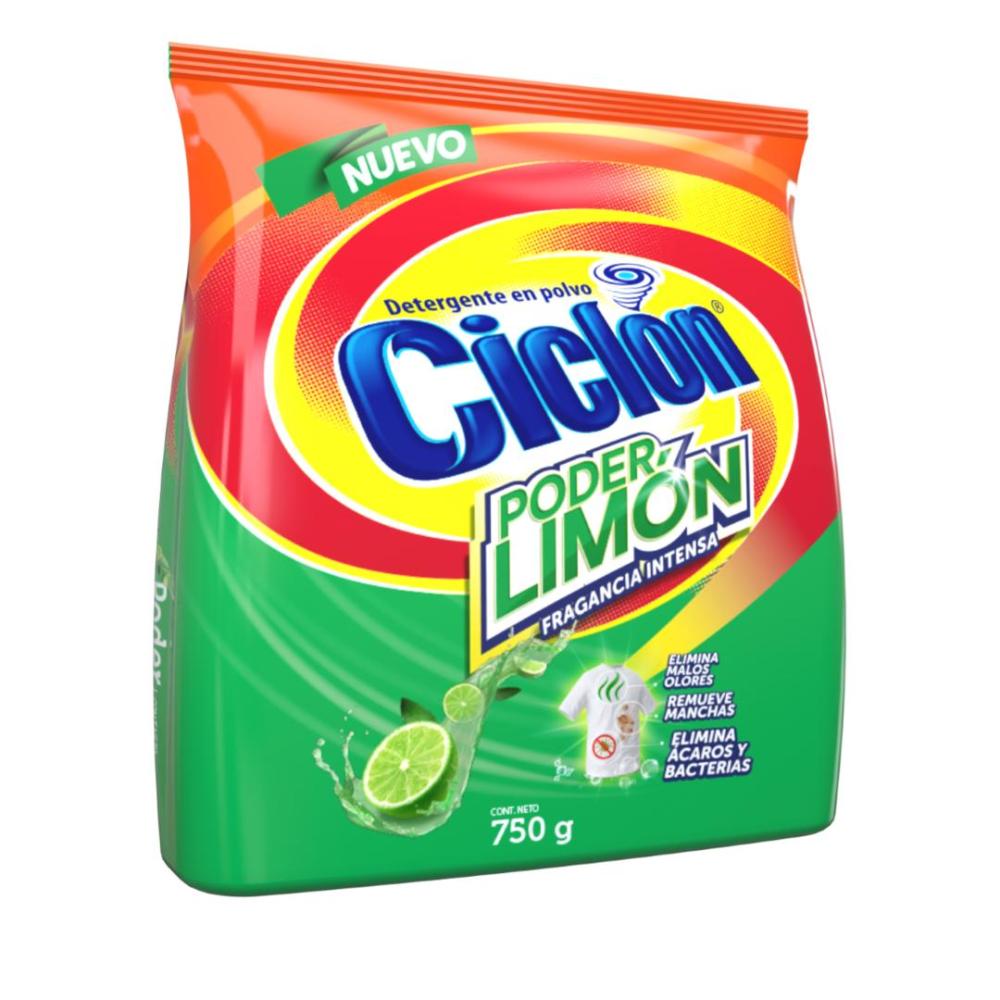 DETERGENTE CICLON LIMON 750G*14