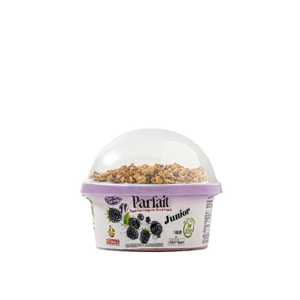 YOGURT SEMIGRIEGO MORA/GRANOLA 140GR