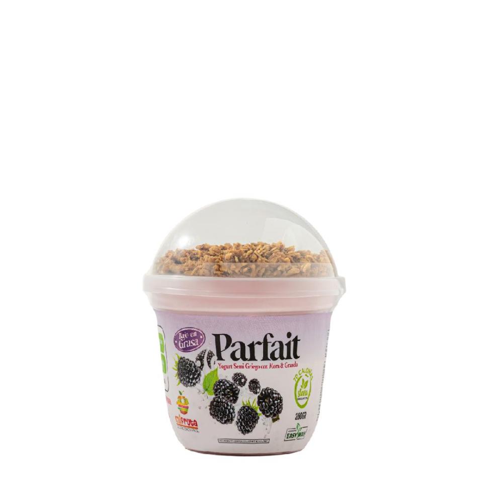 YOGURT SEMIGRIEGO MORA/GRANOLA 280GR