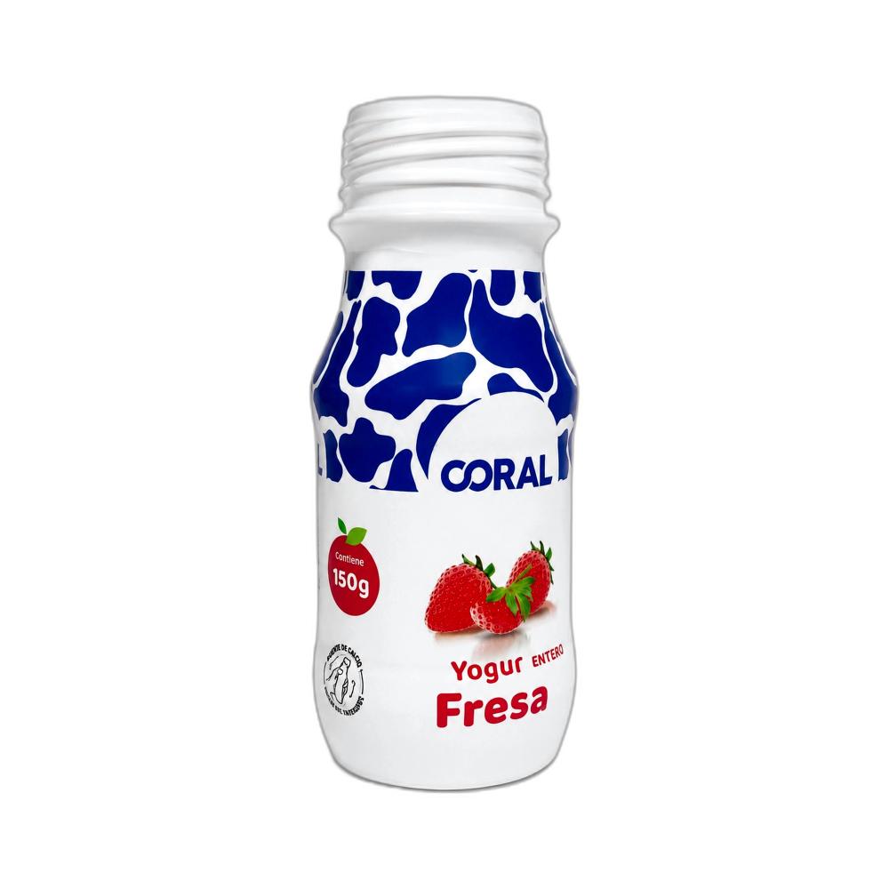 YOGURT ENTERO FRESA CORAL 150G