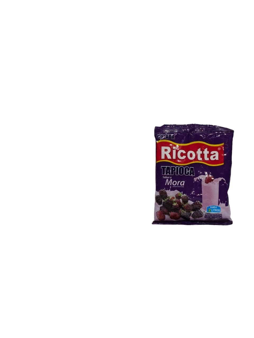 TAPIOCA RICOTTA MORA 80GR