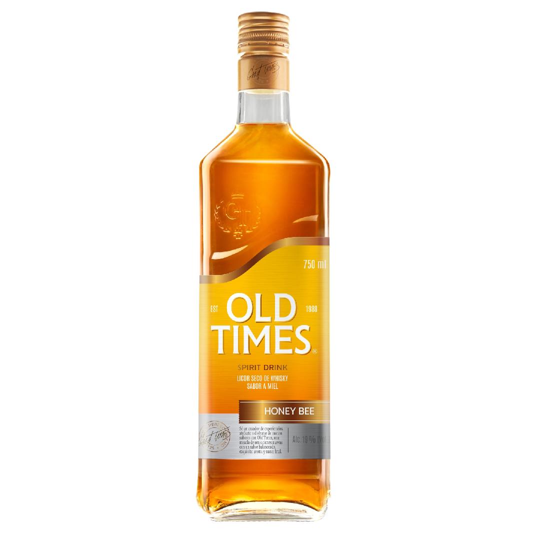 WHISKY OLD TIMES SPIRIT HONEY BEE 750ML