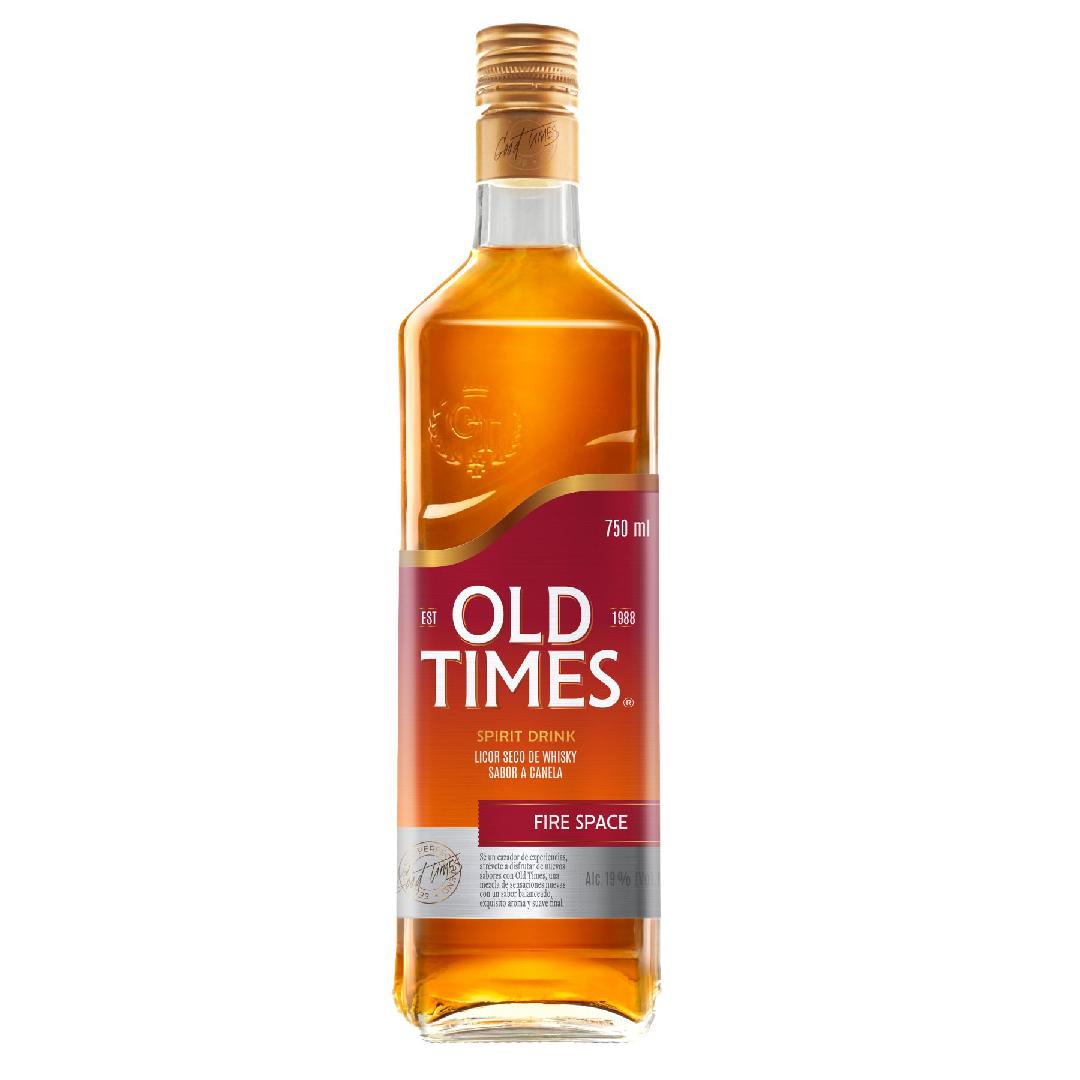 WHISKY OLD TIMES FIRE SPACE 750ML