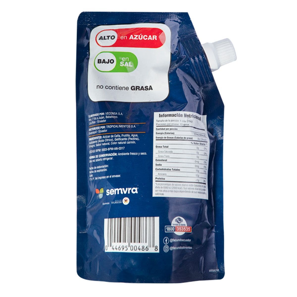 MERMELADA DE FRUTILLA 250GR - Imagen 2