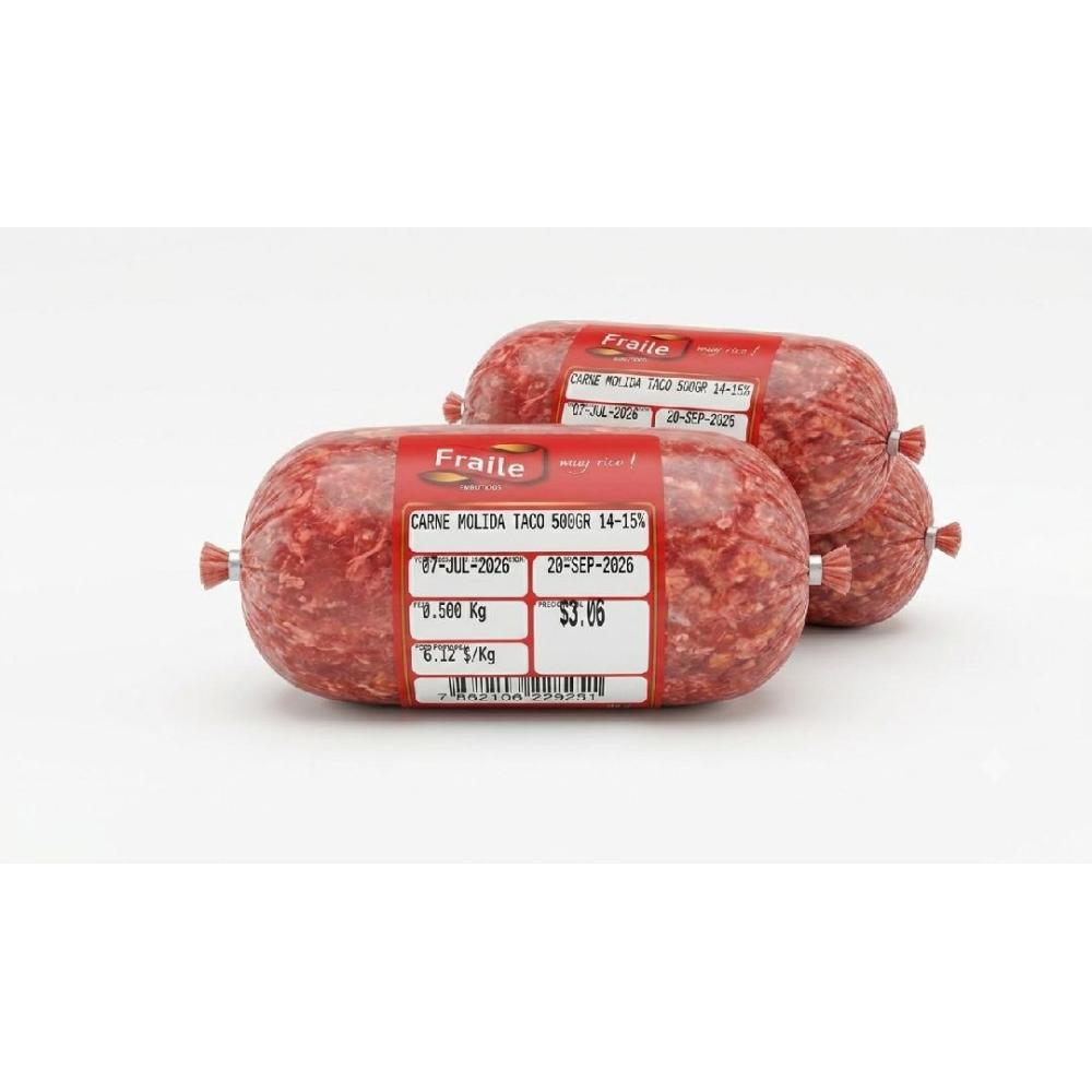 CARNE MOLIDA TACO 500GR