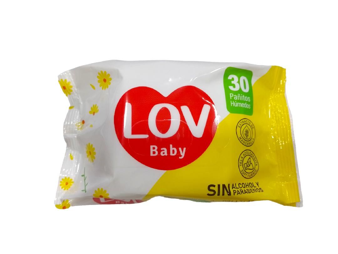 PAÑITOS HUMEDOS LOV X 30
