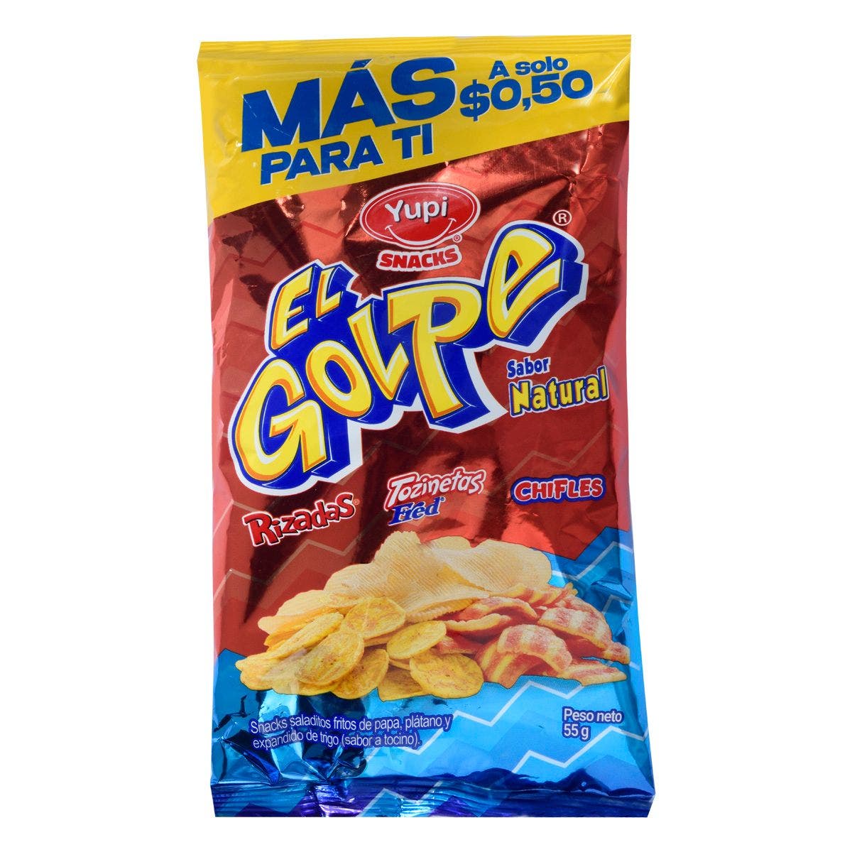 SNACK EL GOLPE NATURAL 90G