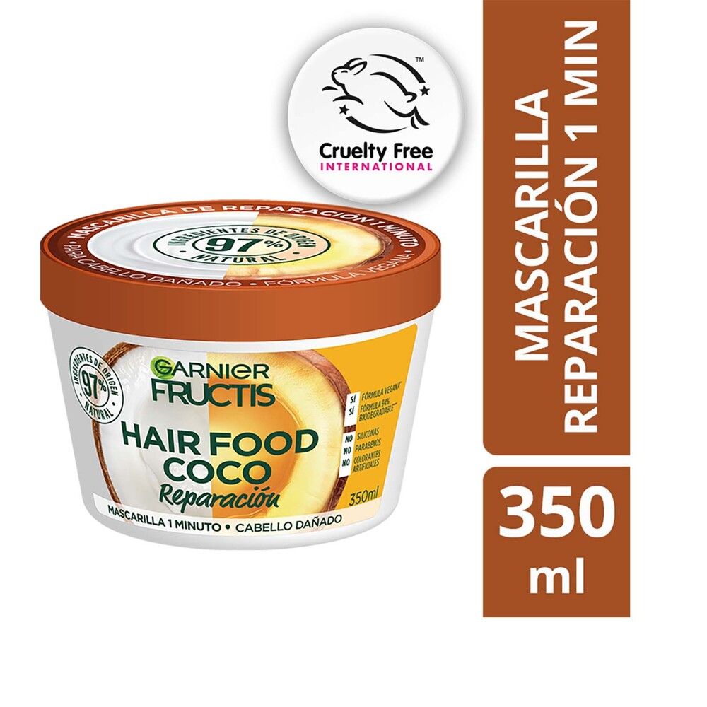 MASCARILLA CAPILAR COCO GARNIER 350ML