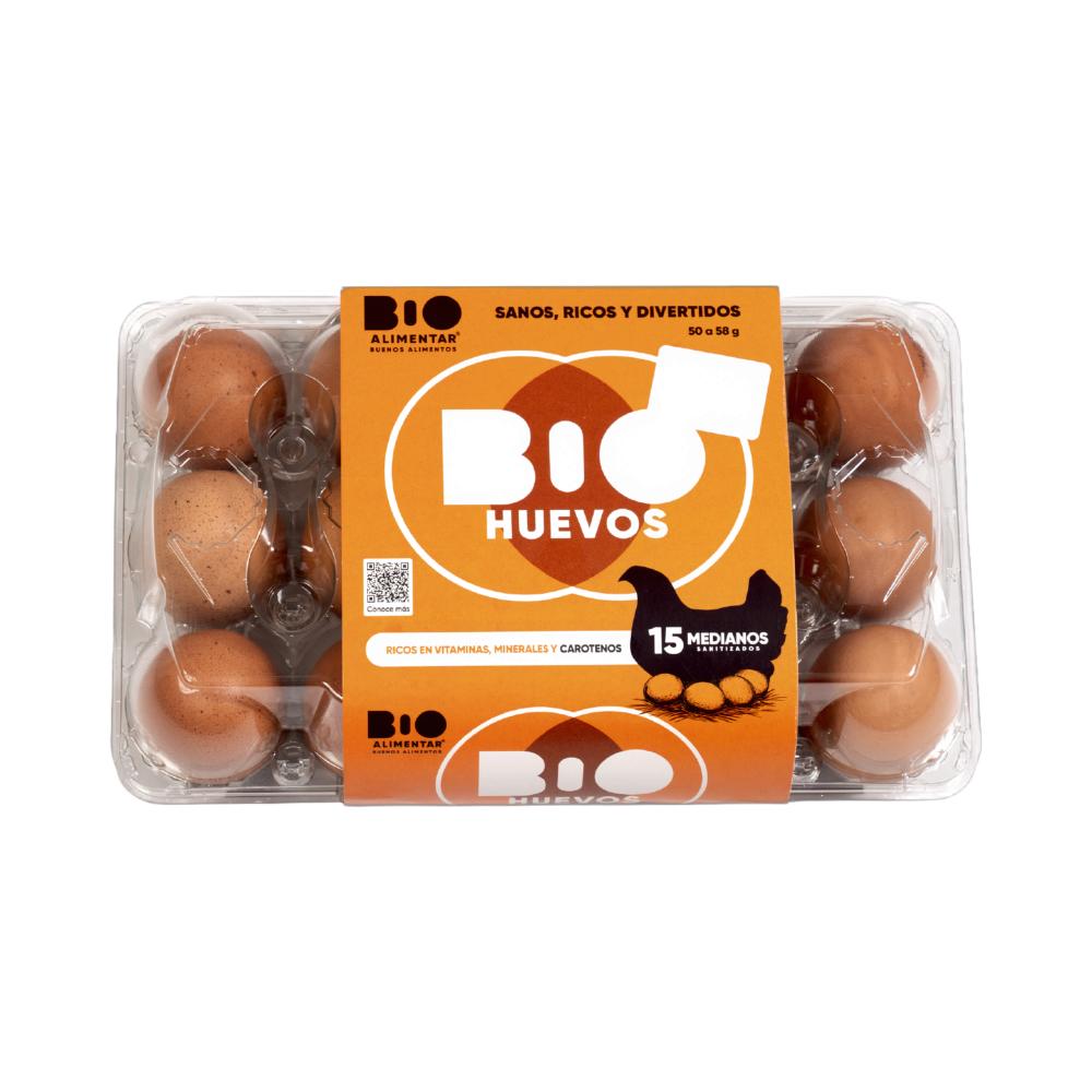 HUEVOS MEDIANOS X15 UNIDADES A GRANEL