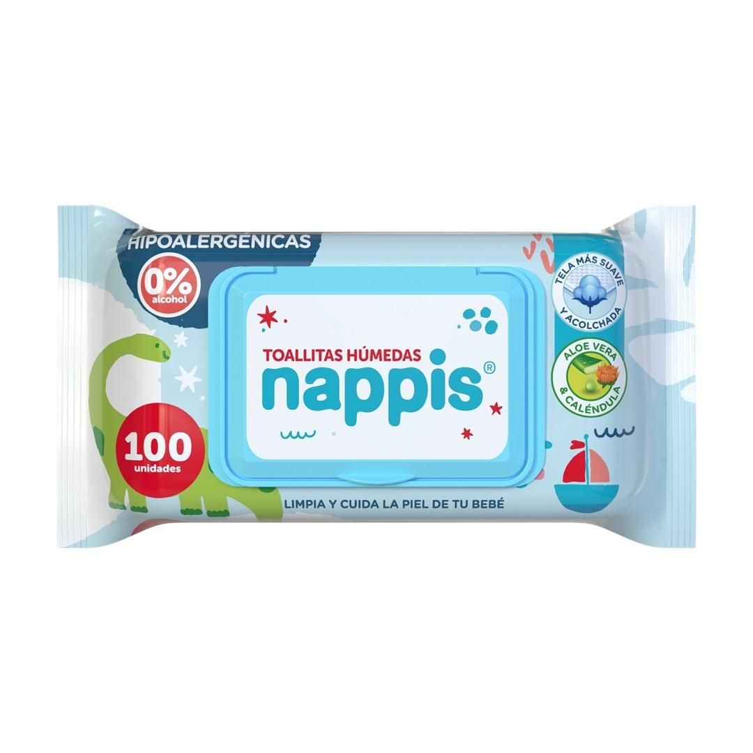 TOALLAS HUMEDAS NAPPIS FISHERPRICE X100