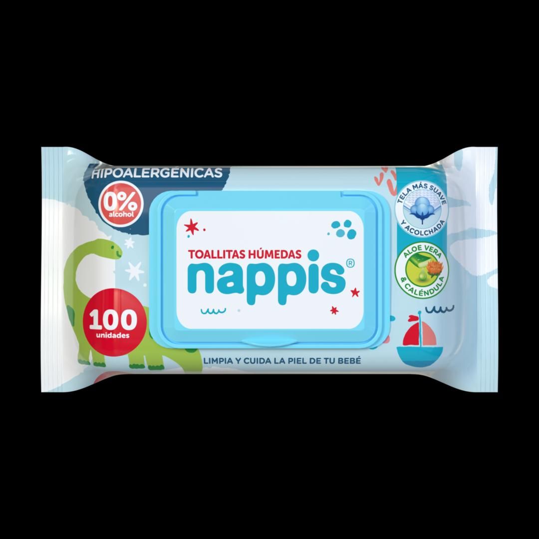 TOALLAS HUMEDAS NAPPIS FISHERPRICE X100 - Imagen 2