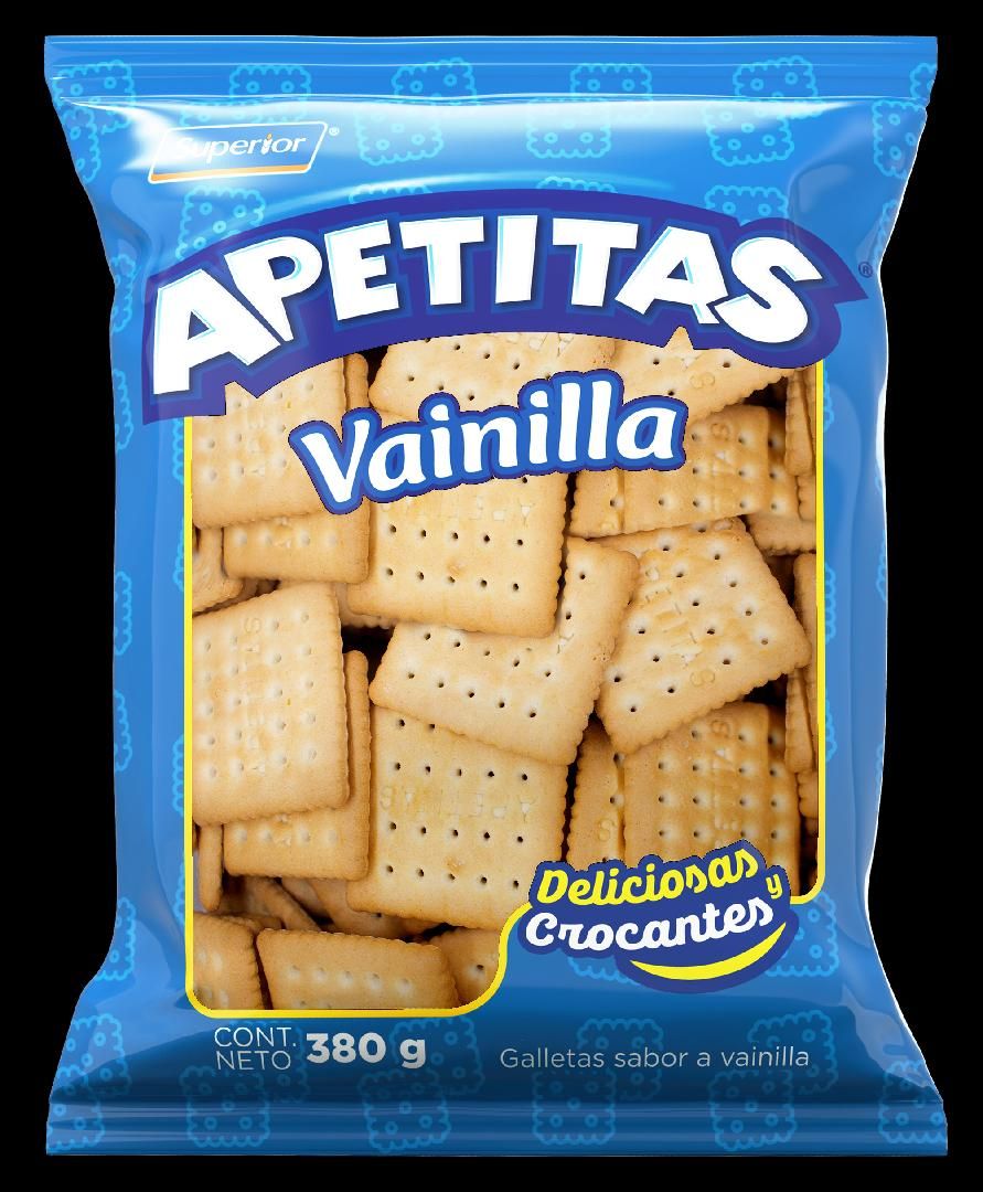 GALLETAS APETITAS VAINILLA 380G