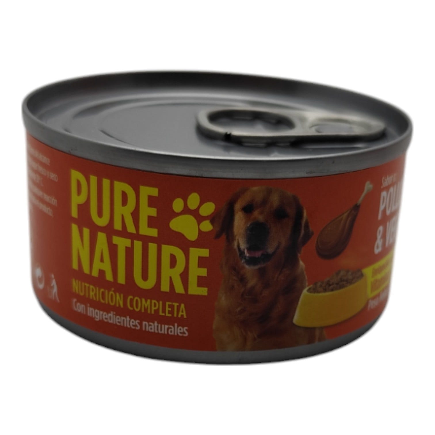 PURE NATURE PERROS POLLO VEGETALES 85G
