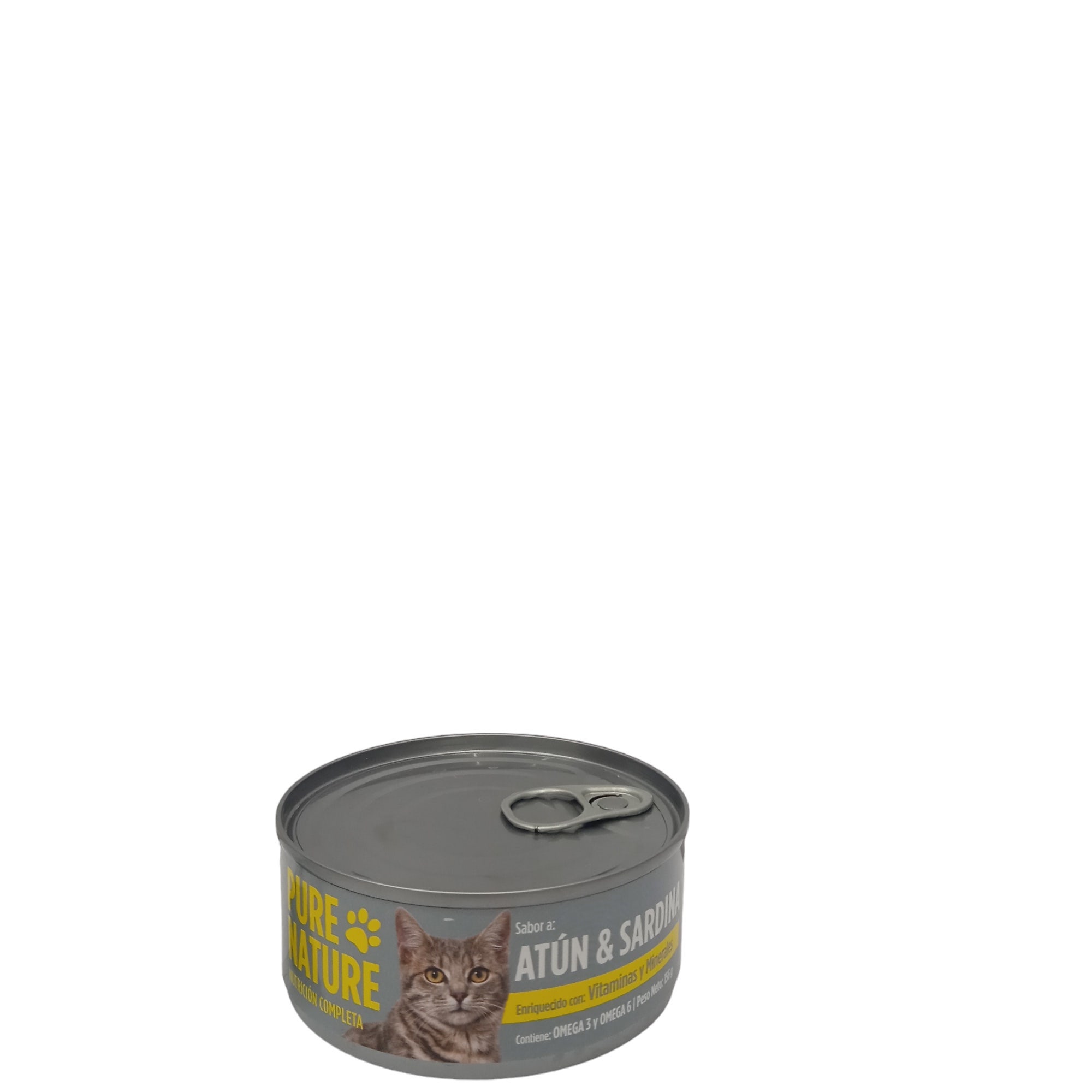 PURE NATURE GATOS ATUN SARDINA 156G
