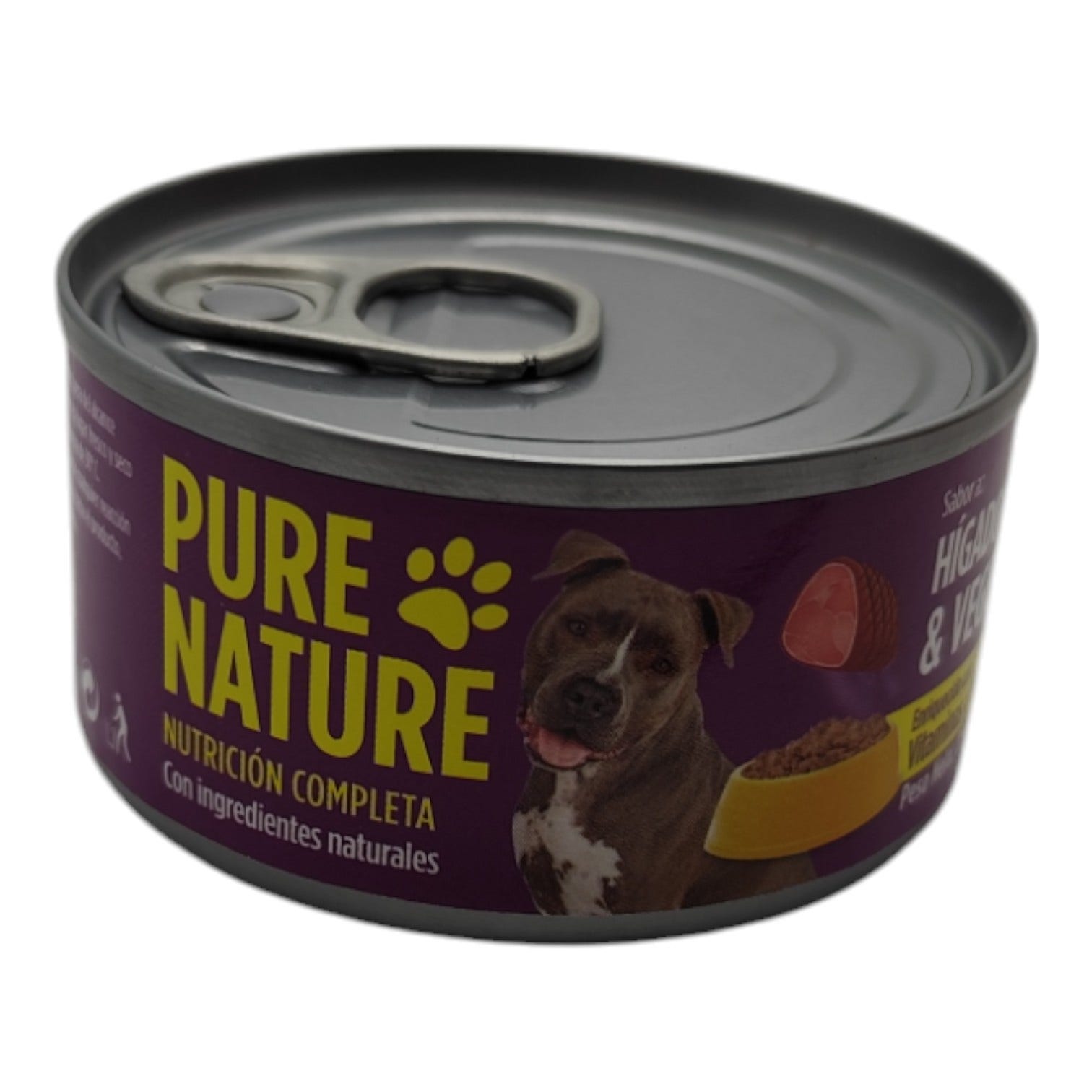 PURE NATURE PERROS HIGADO VEGETALES 85G