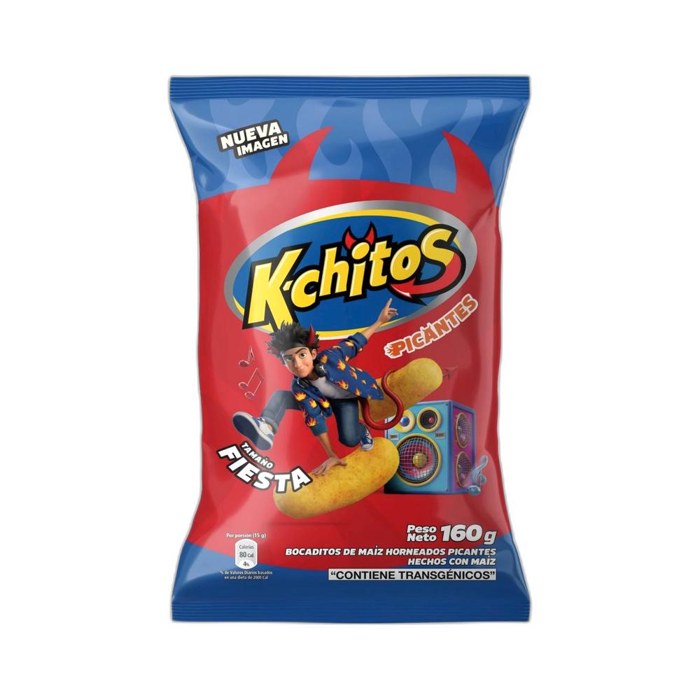 KCHITOS PICANTE 160 G CAJA 12 UNIDADES