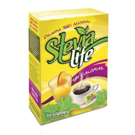 ENDULZANTE ORG STEVIA LIFE NATURAL CAJA