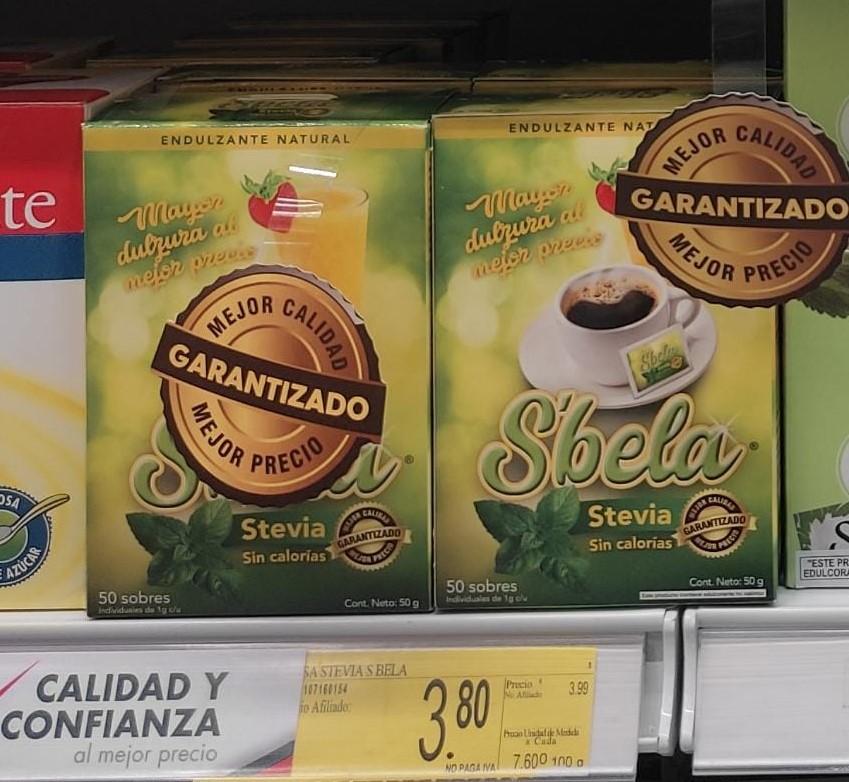ENDULZANTE ORG SBELA 50G