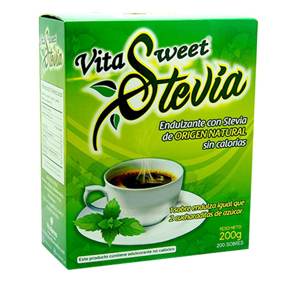 AZUCAR VITASWEET STEVIA CAJA X200SB