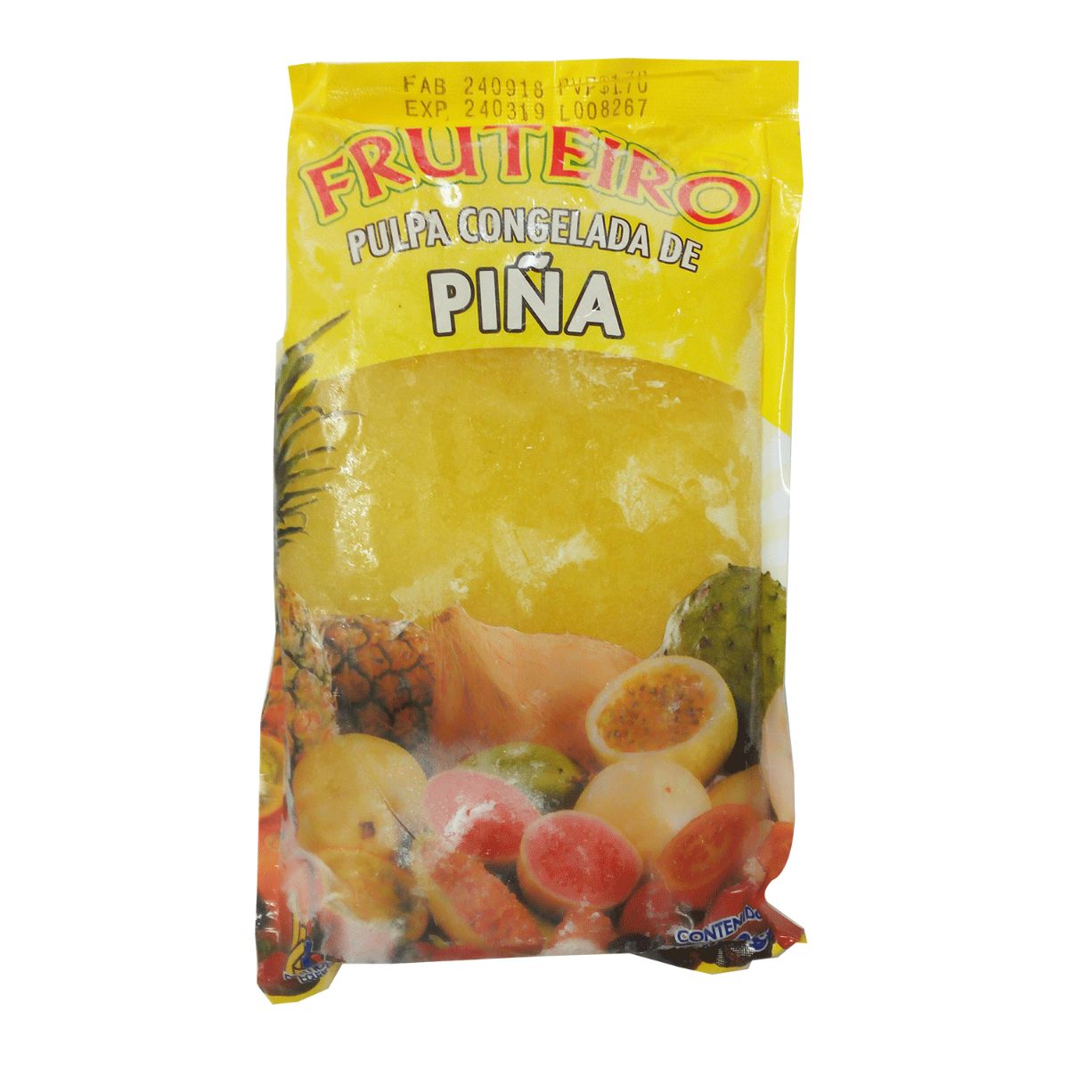 PULPA DE PINA CONGELADA FRUTEIRO 500G